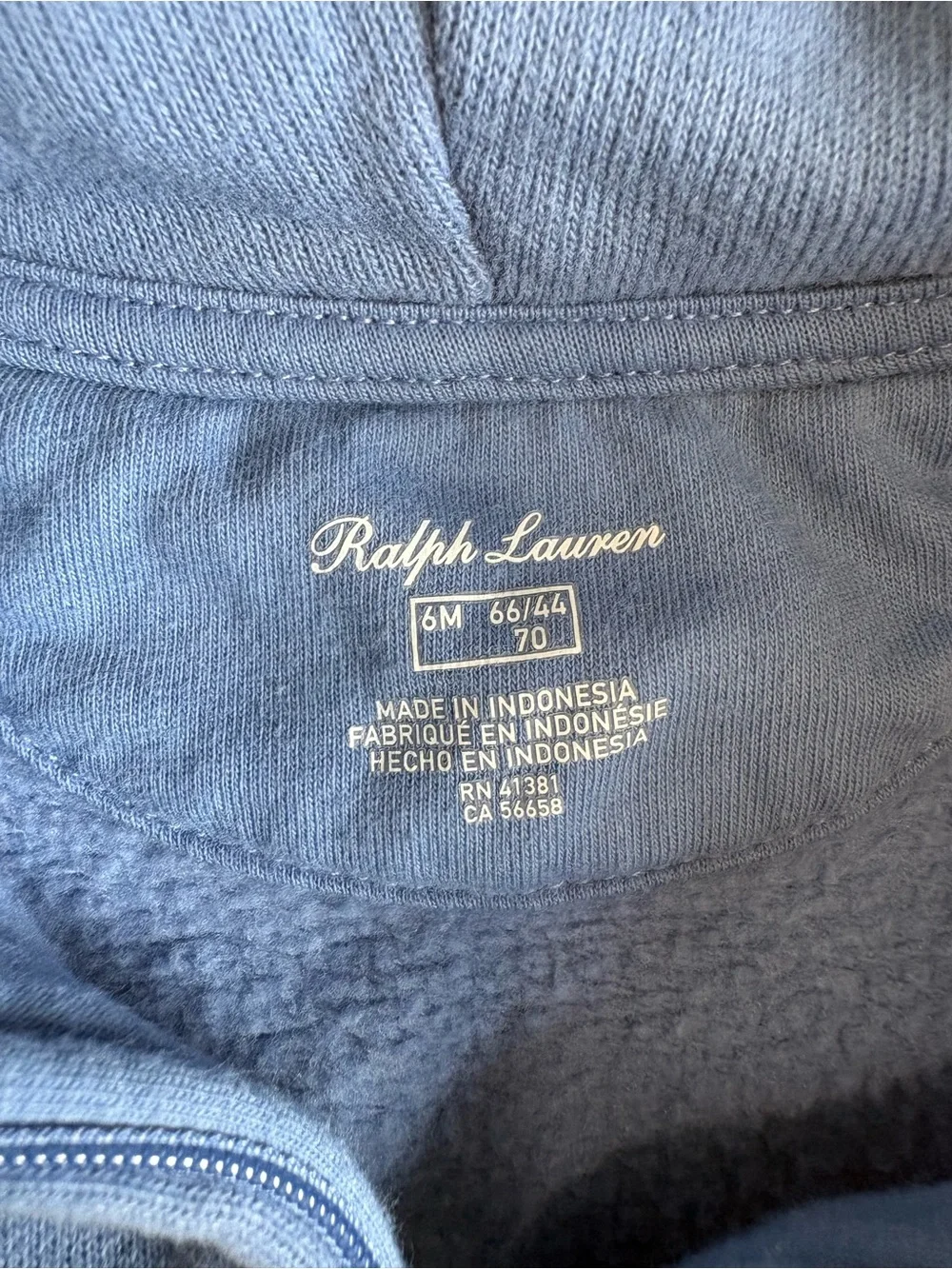 Ralph Lauren Light Blue Hoodie & Jogger Set for Kids